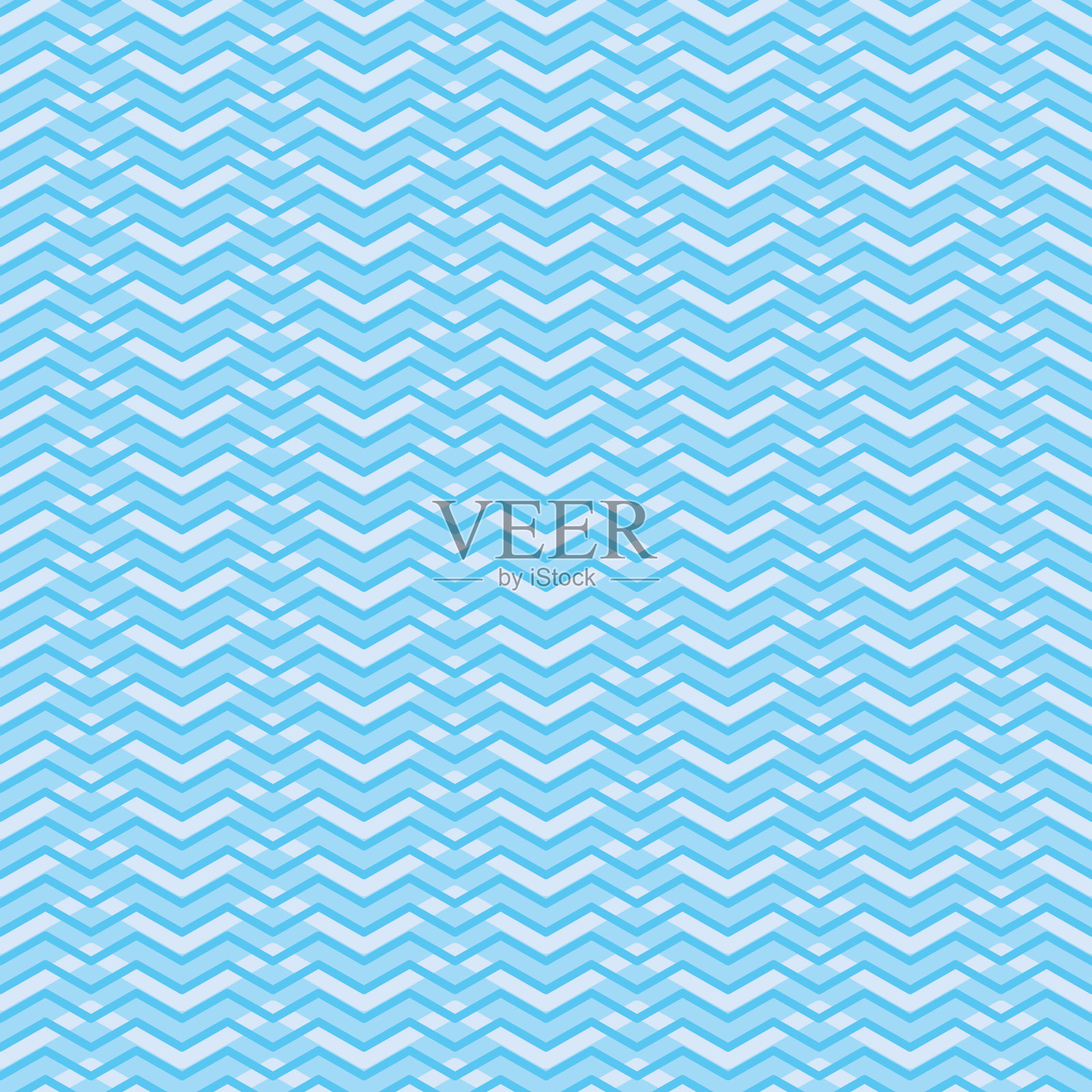 抽象无缝蓝色图案。插画图片素材