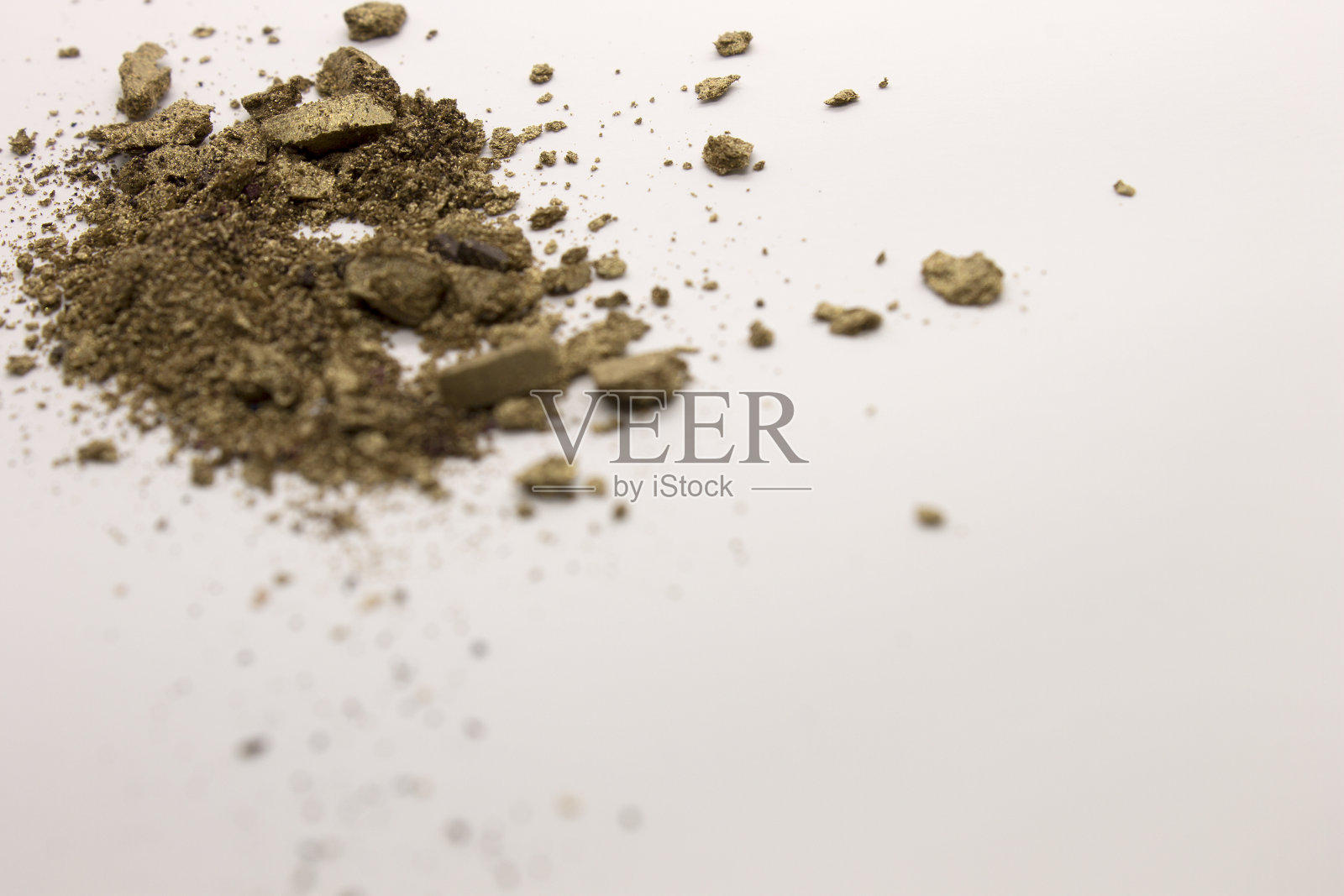 铜粉眼影照片摄影图片