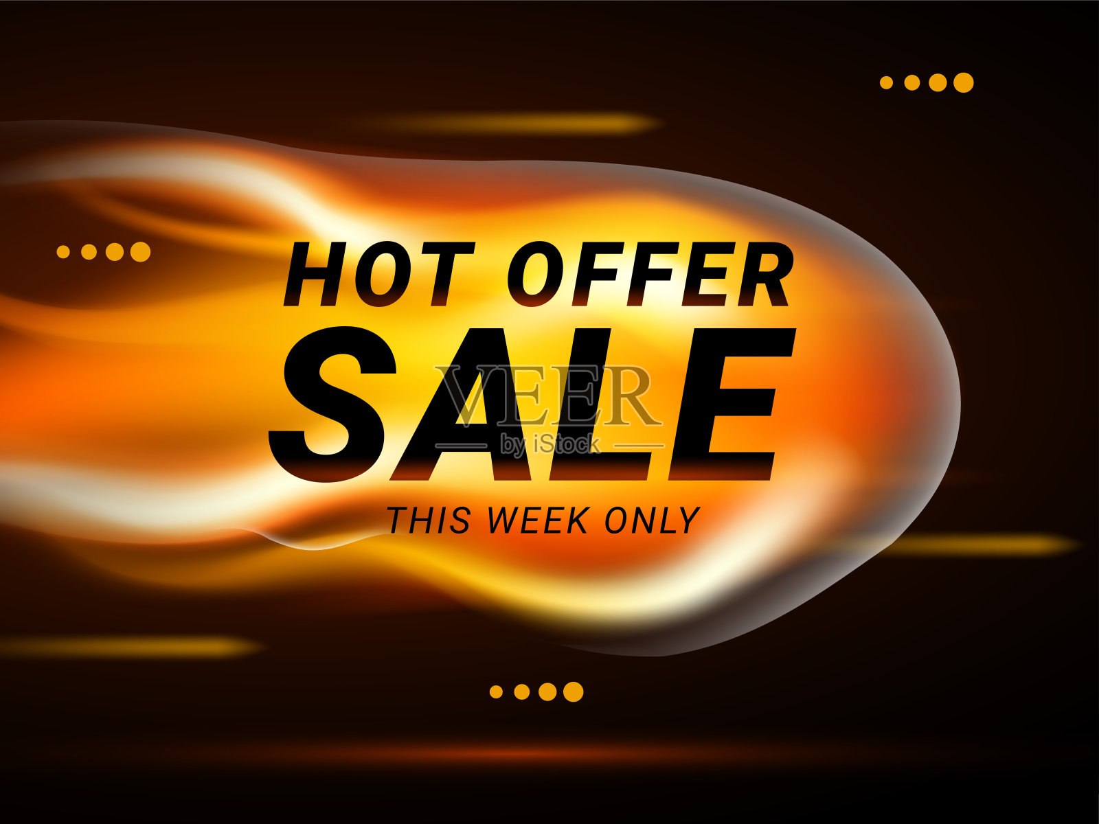 Hot Sale Fire Burn模板设计模板素材