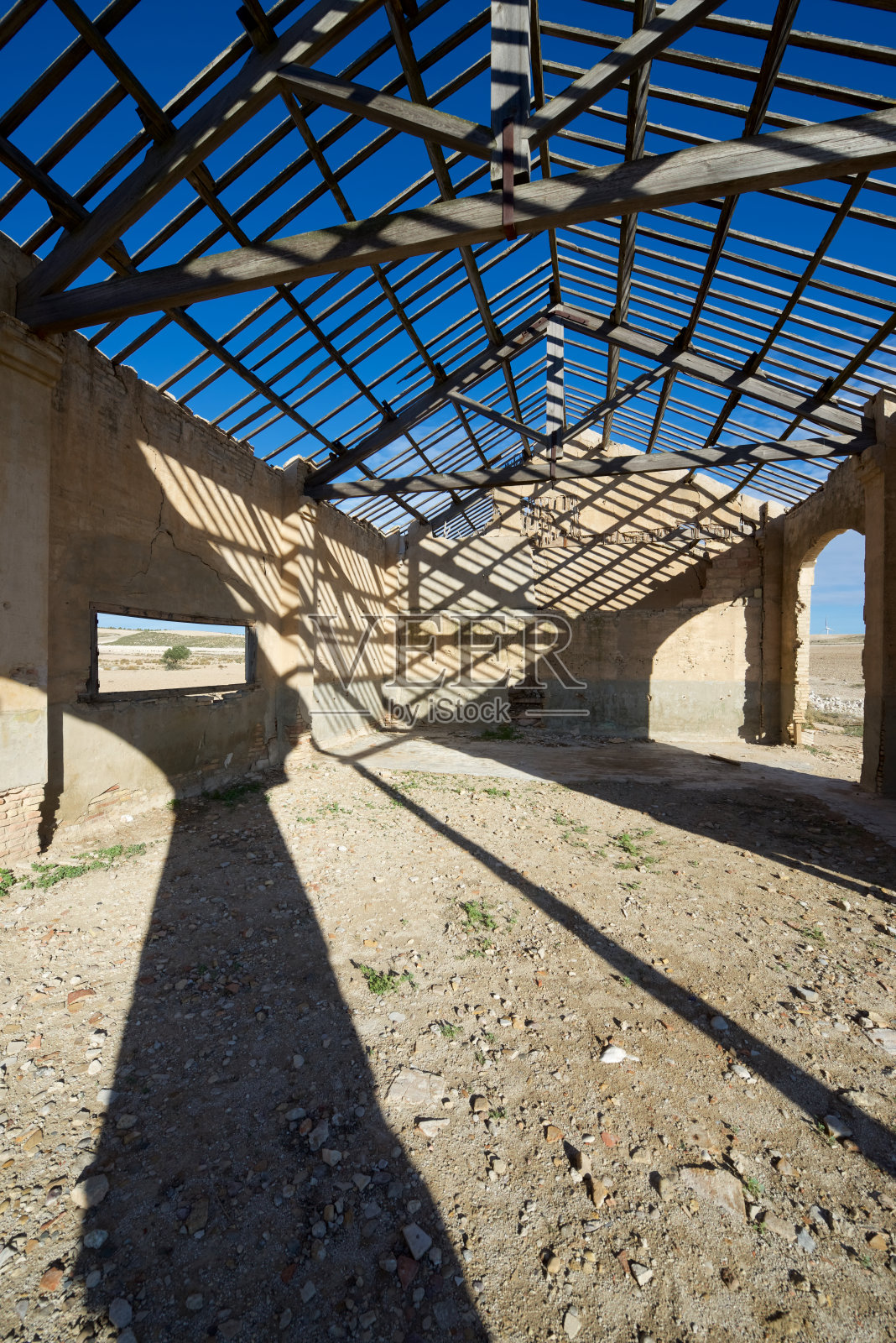 工业废墟照片摄影图片