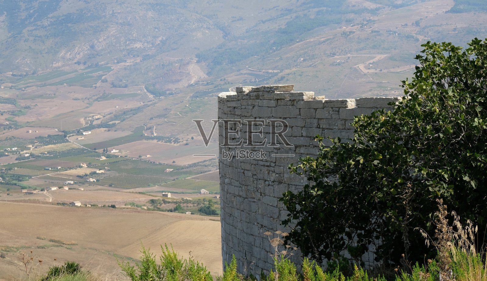 来自 Monte Barbaro 的监视照片摄影图片