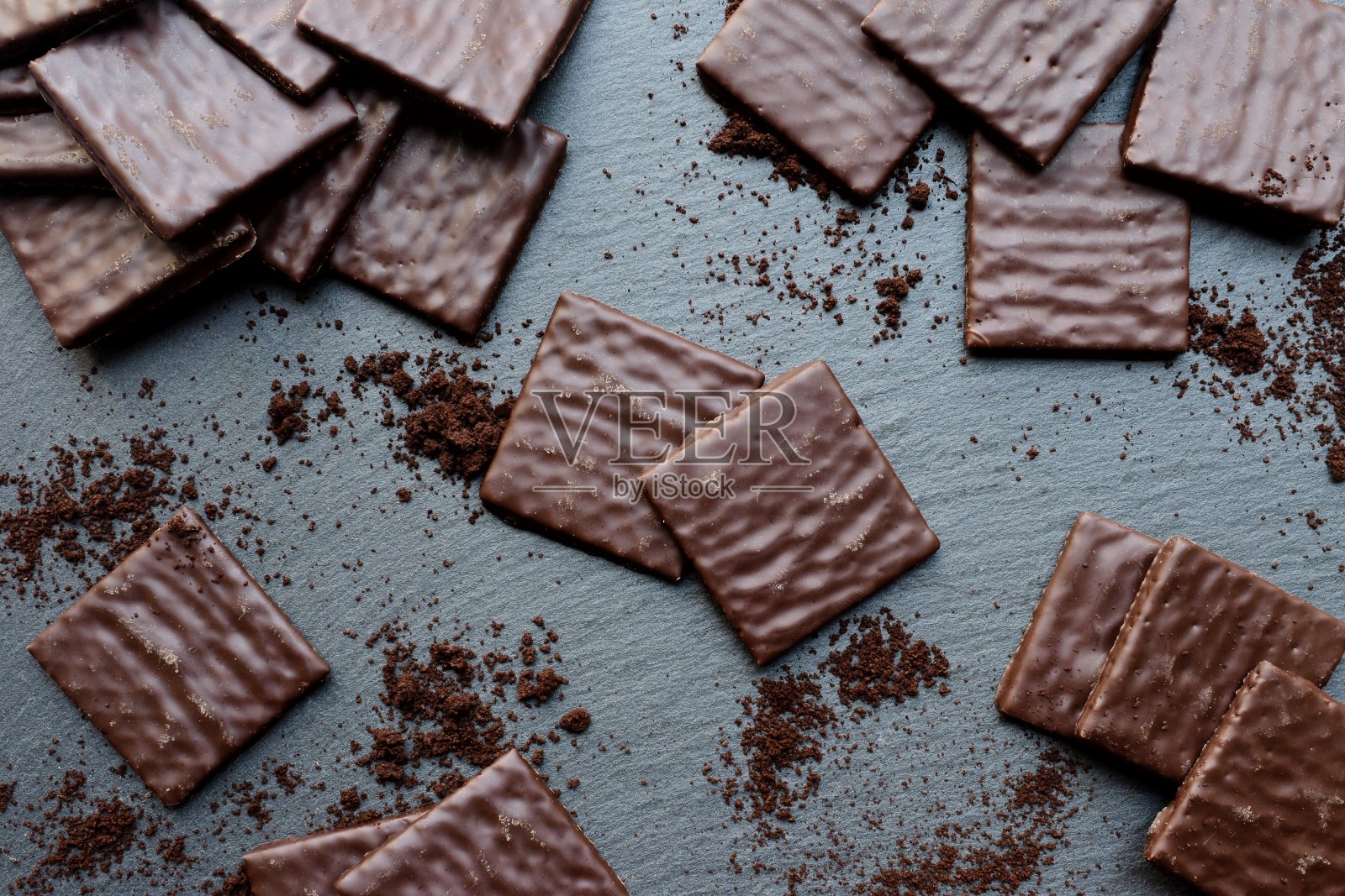 巧克力块照片摄影图片