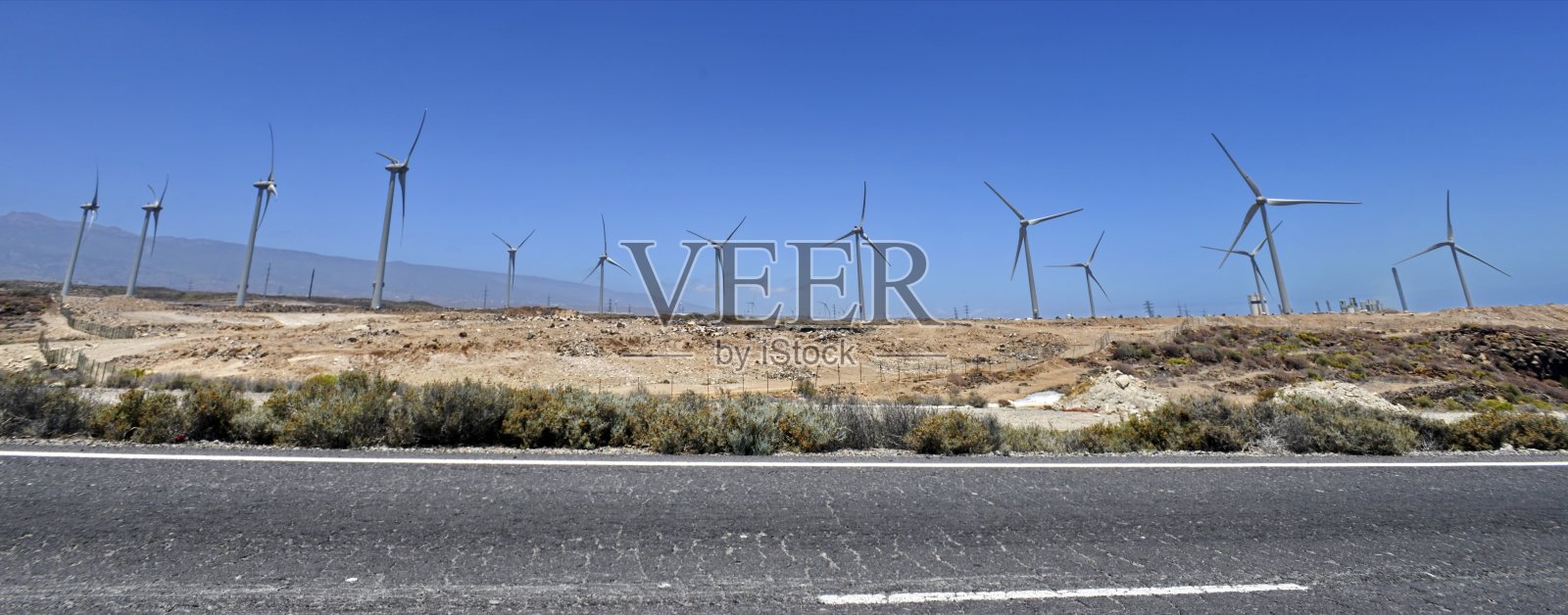 风能是一种可再生能源照片摄影图片