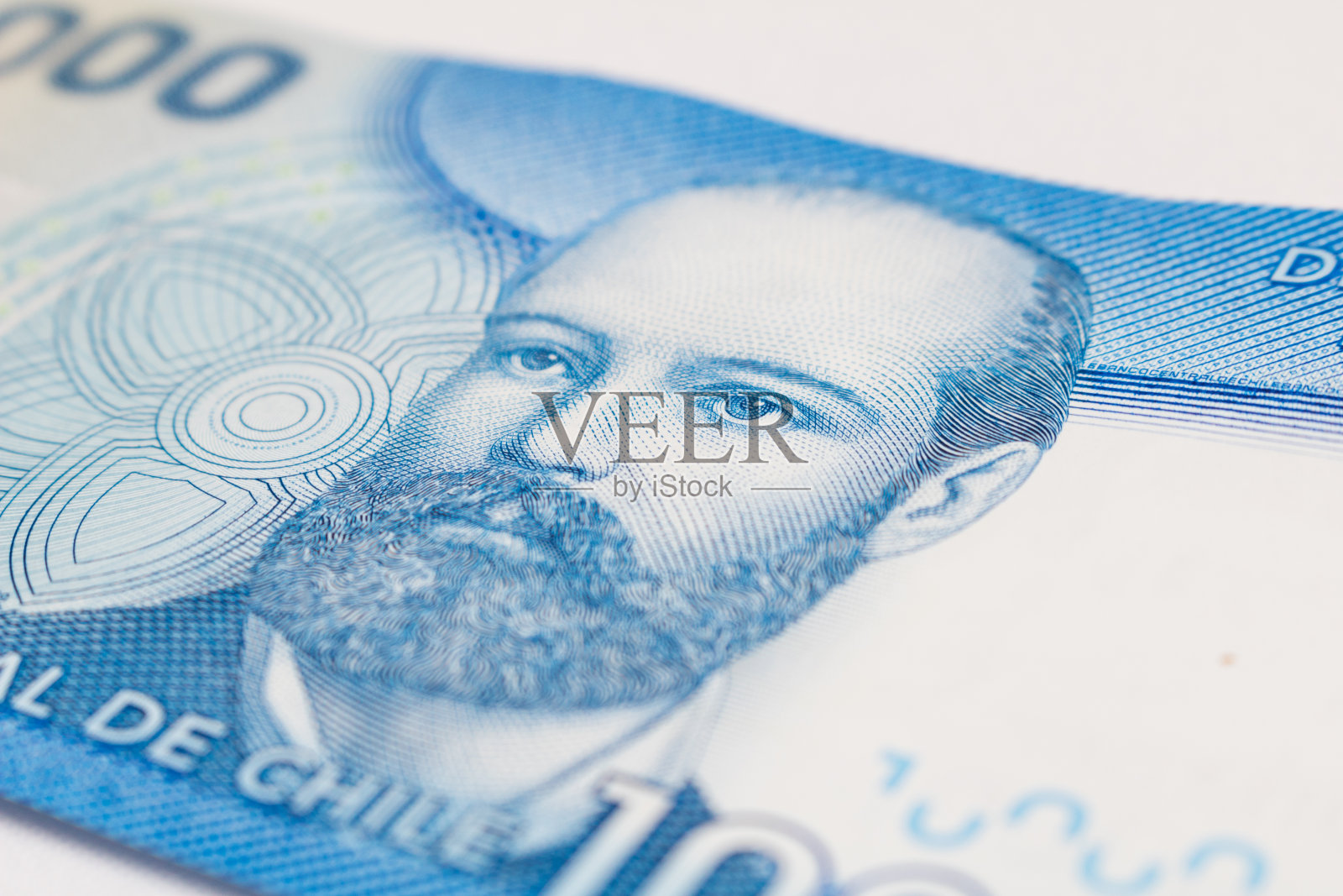 智利的钱。照片摄影图片