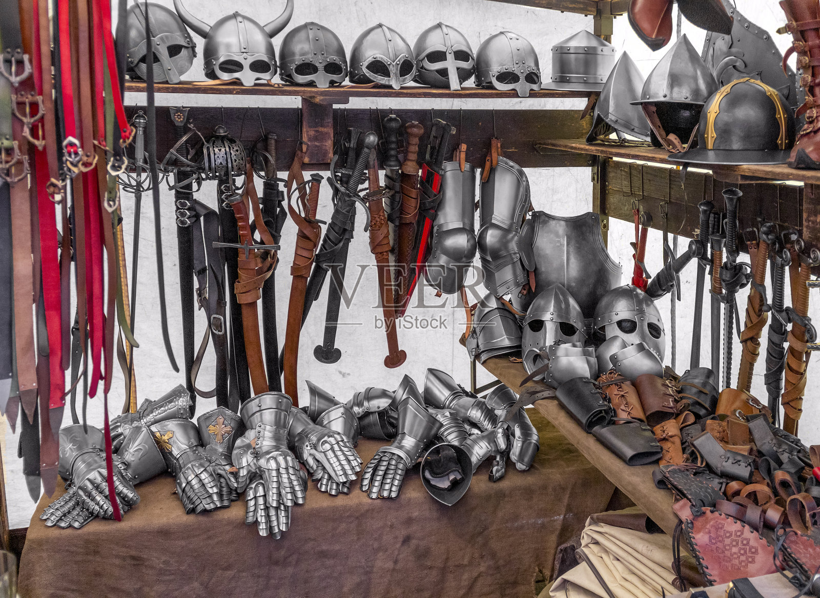 中世纪的武器照片摄影图片