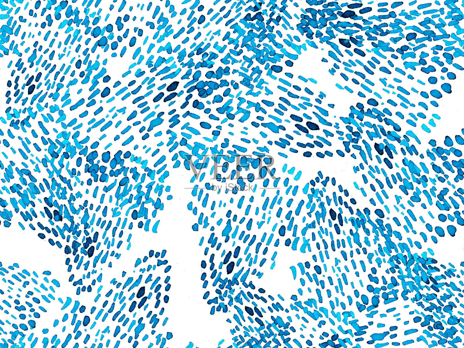 动物无缝模式。插画图片素材