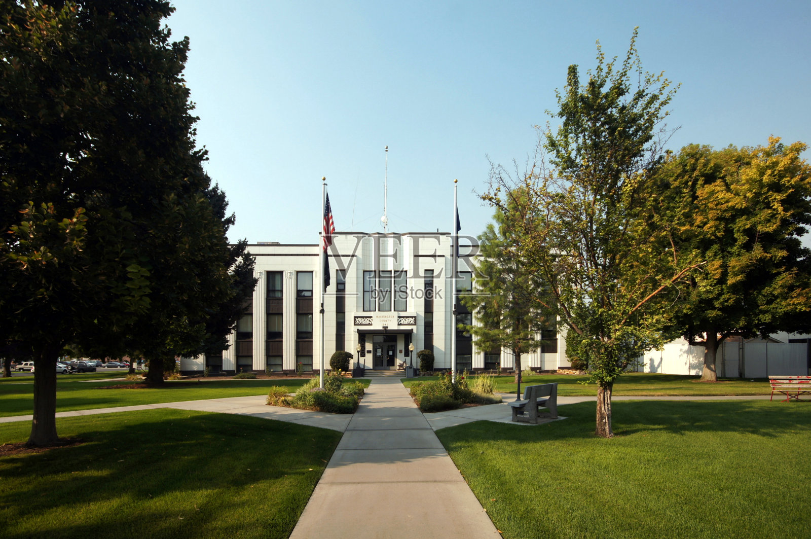 华盛顿县法院(ID) 1/2照片摄影图片
