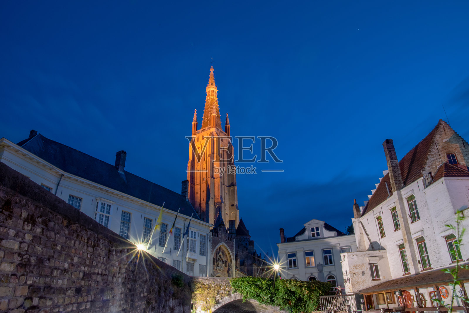 上能看到城市照片摄影图片