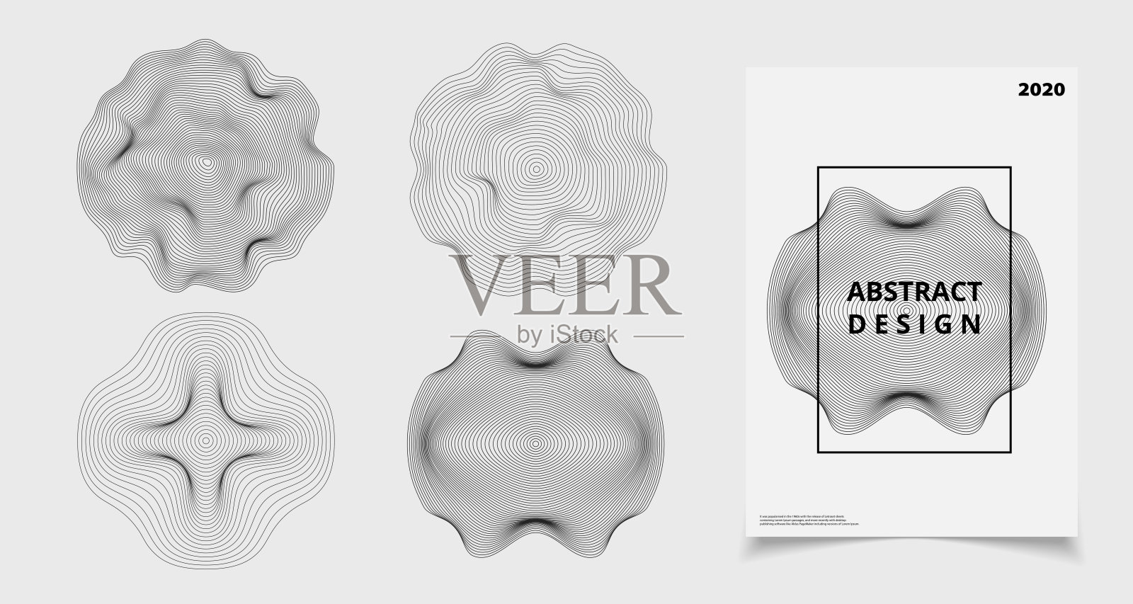 摘要黑色混纺网格装饰线条矢量。插图矢量eps10插画图片素材