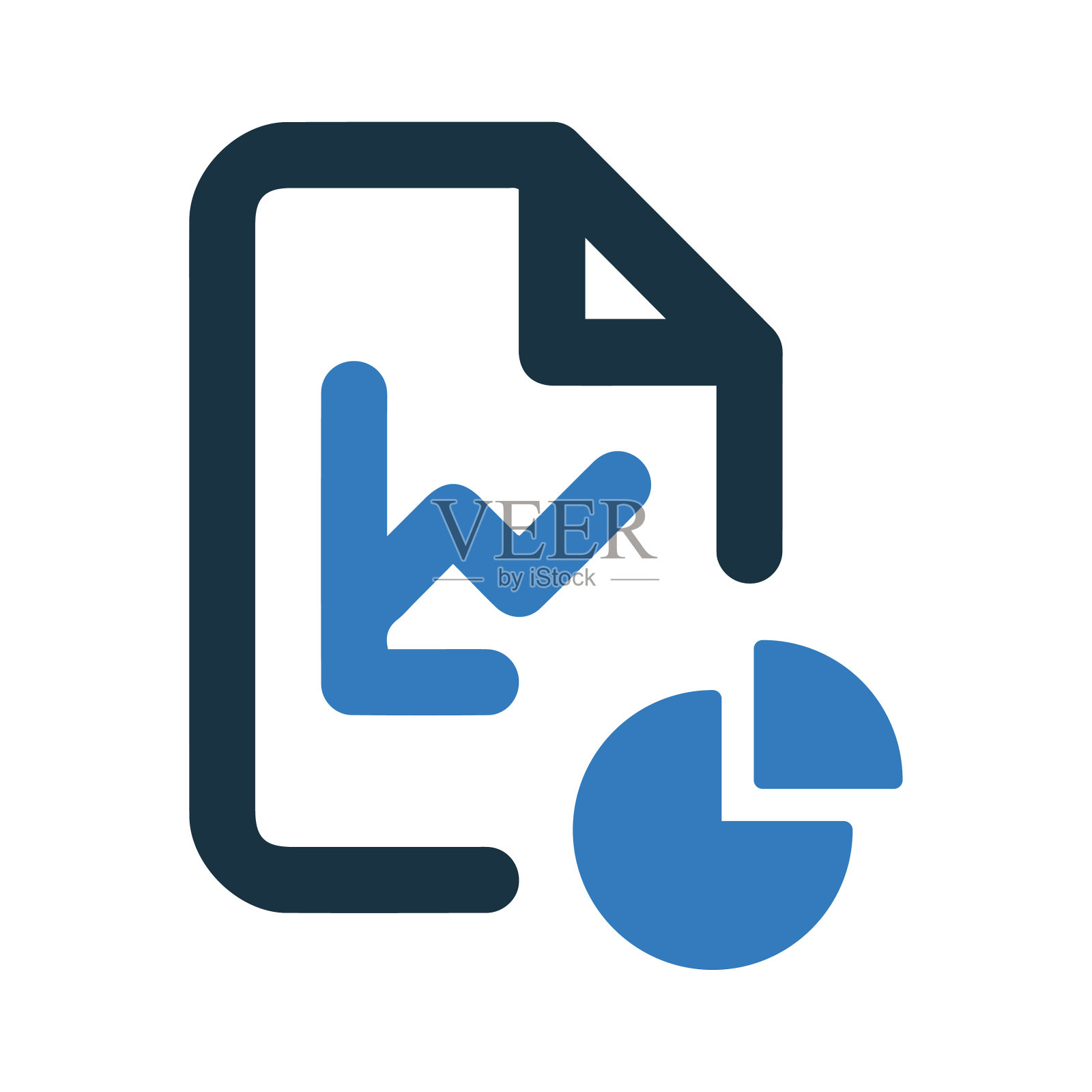 统计图标，文件组织插画图片素材