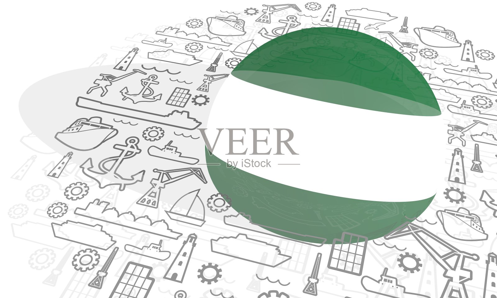 货物港口插图照片摄影图片