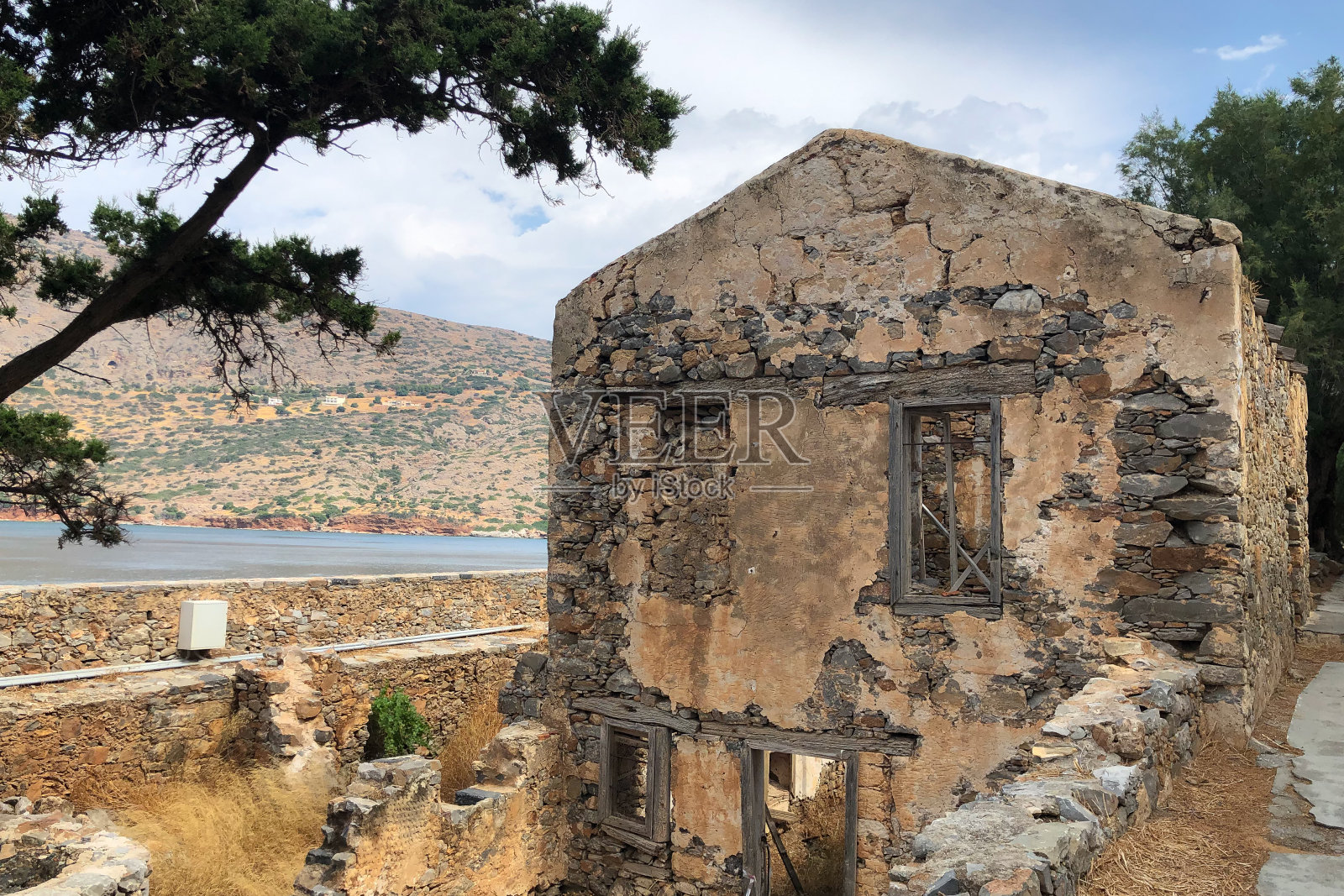 斯皮纳隆加岛照片摄影图片