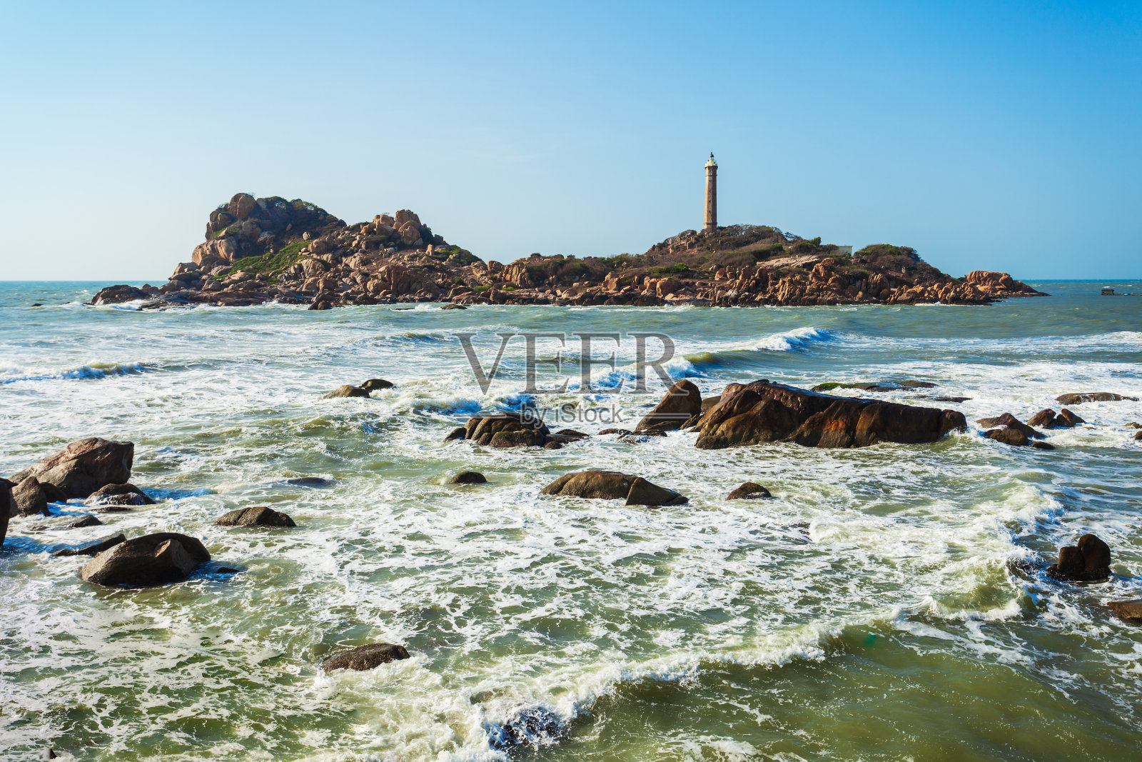 去灯塔，梅恩照片摄影图片