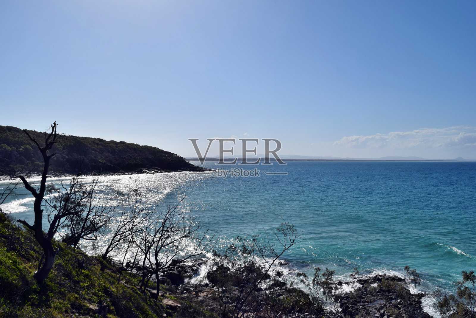 美丽的海岸线努萨国家公园照片摄影图片