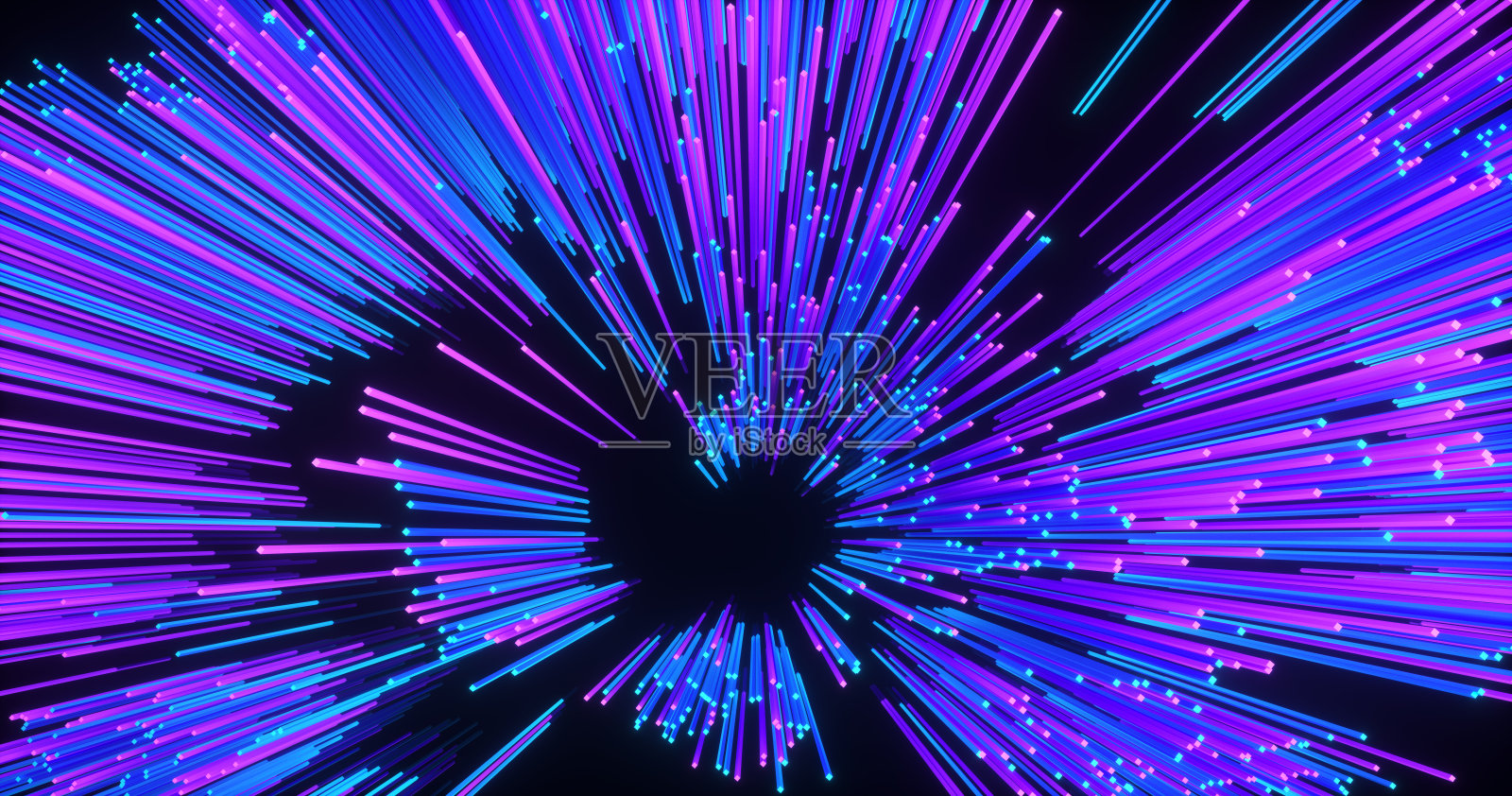 摘要大数据背景墙纸设计。运动模式纹理与闪亮的彩色线条和立方体。现代灯光闪亮的背景插图。三维渲染照片摄影图片