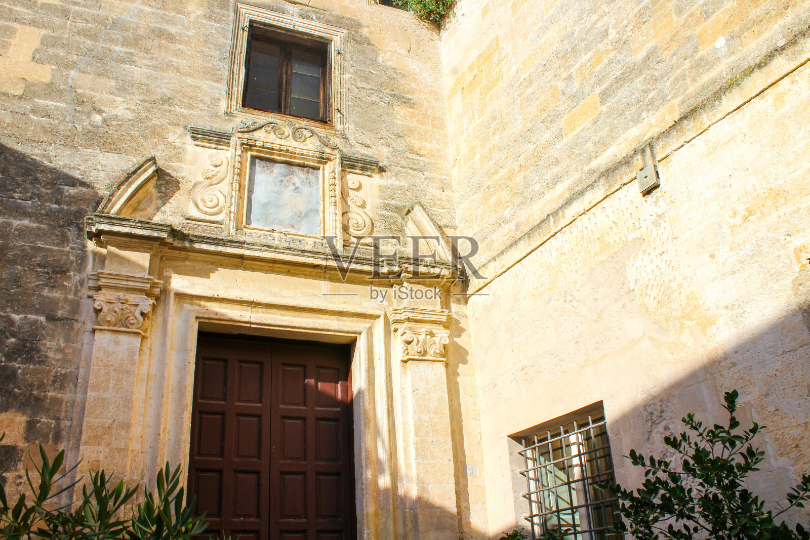 意大利南部的马泰拉村照片摄影图片