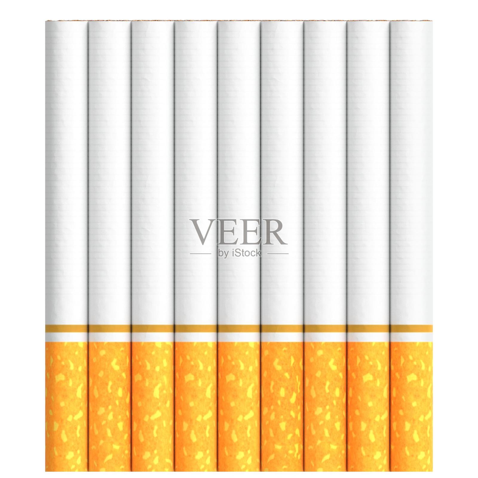 香烟堆栈照片摄影图片