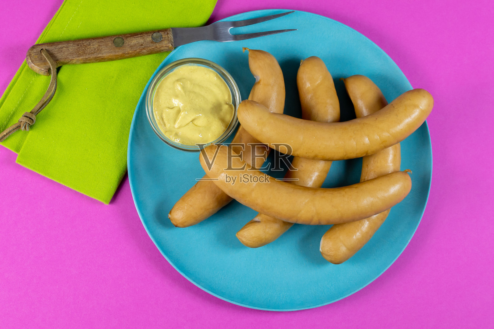 烟熏香肠照片摄影图片