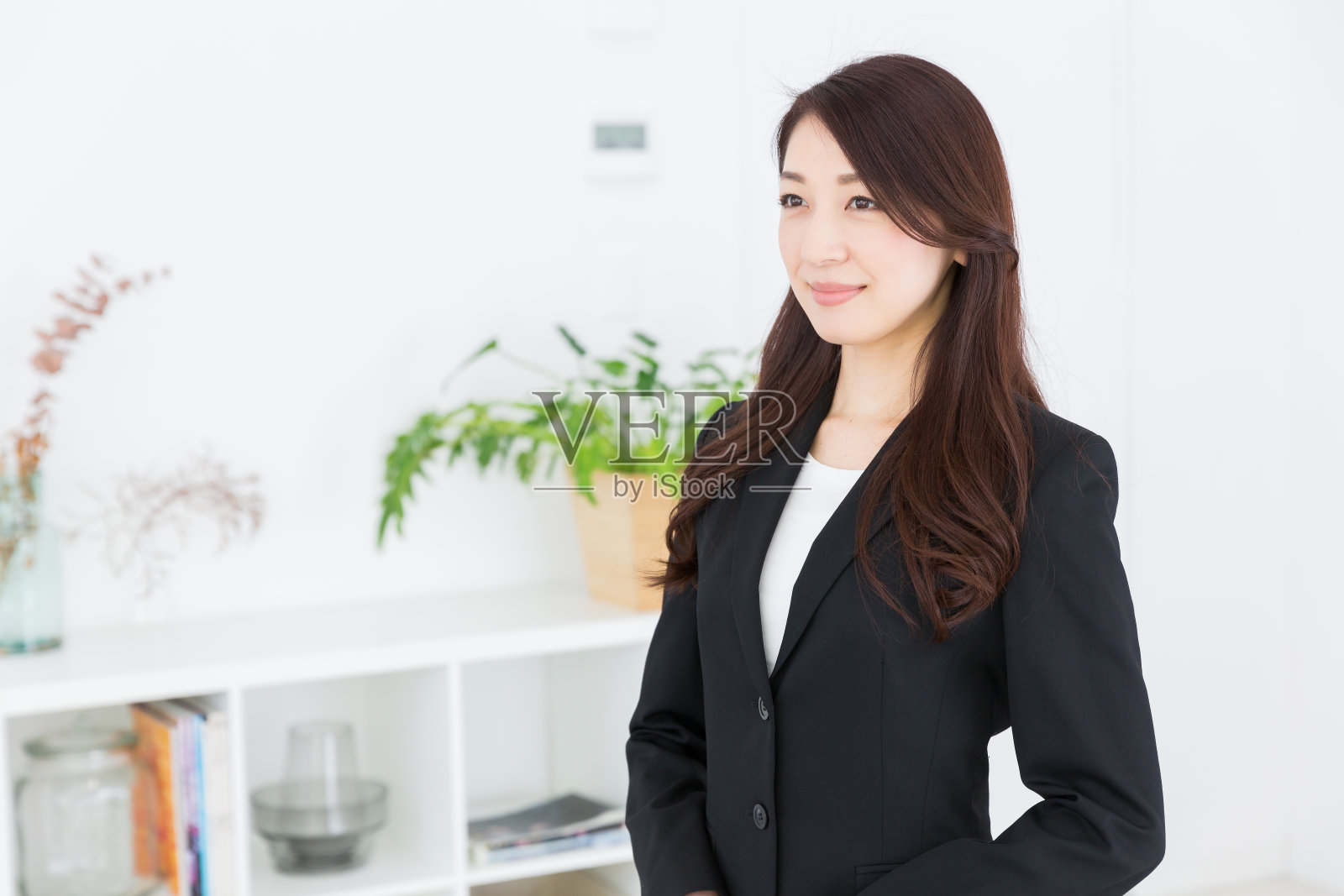 亚洲的女商人照片摄影图片