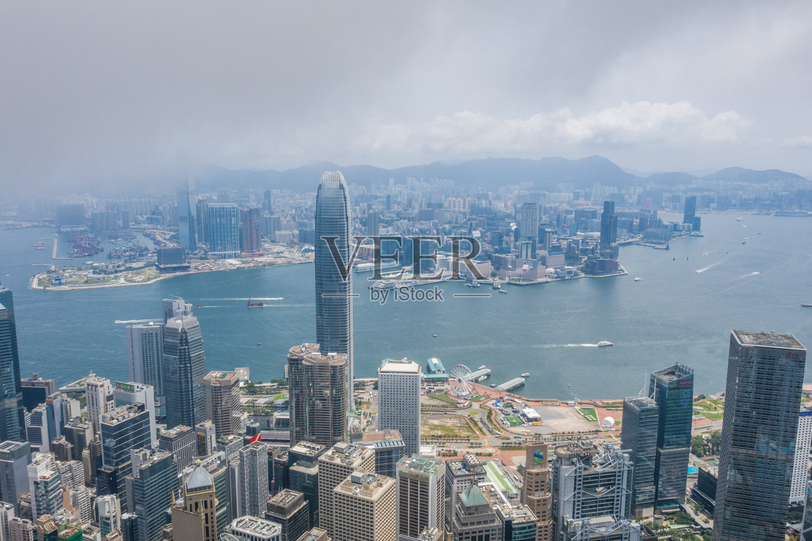 香港城市天际线照片摄影图片