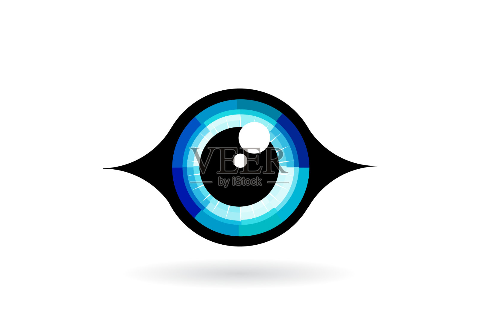 眼睛图标插画图片素材