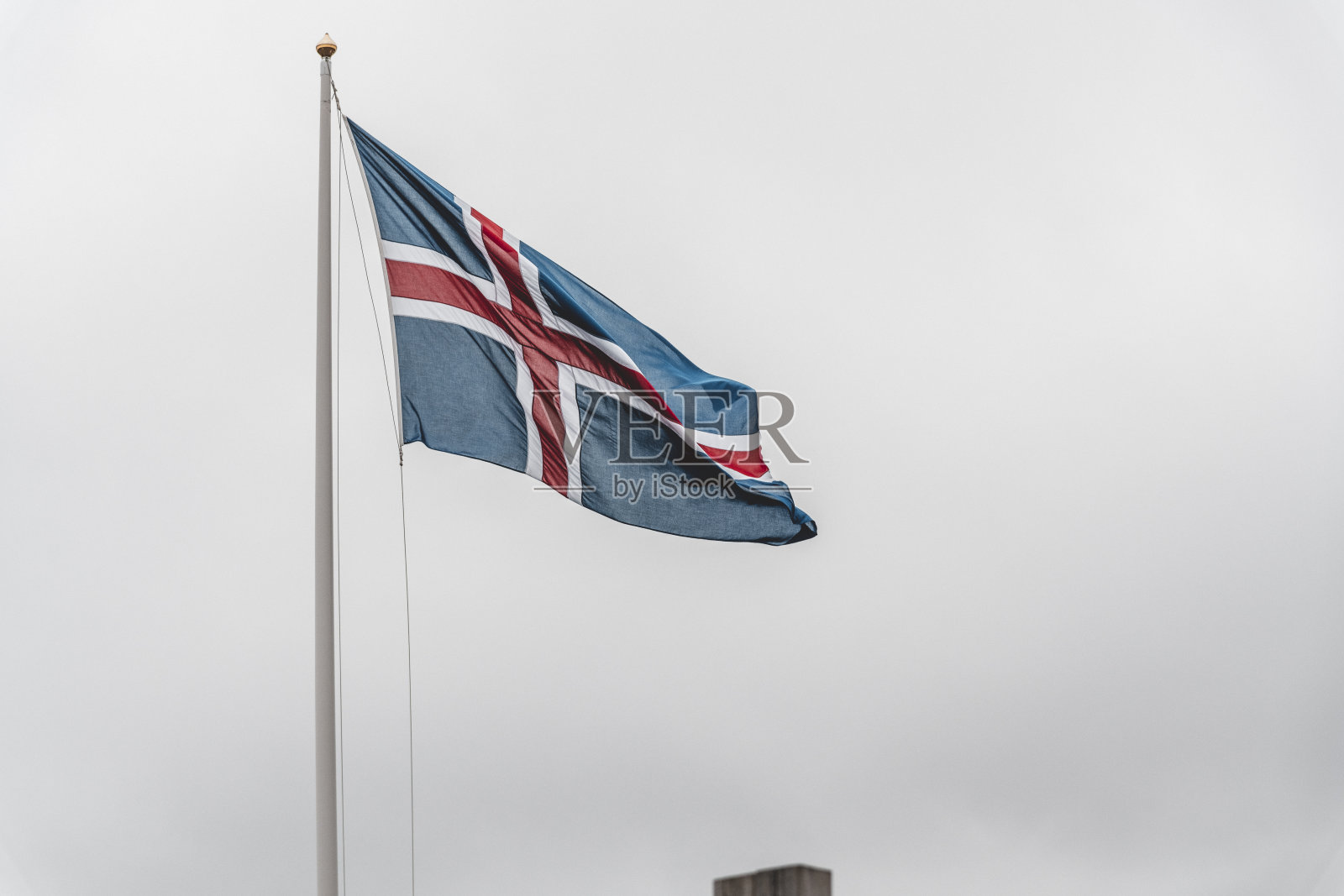 冰岛的旗帜照片摄影图片