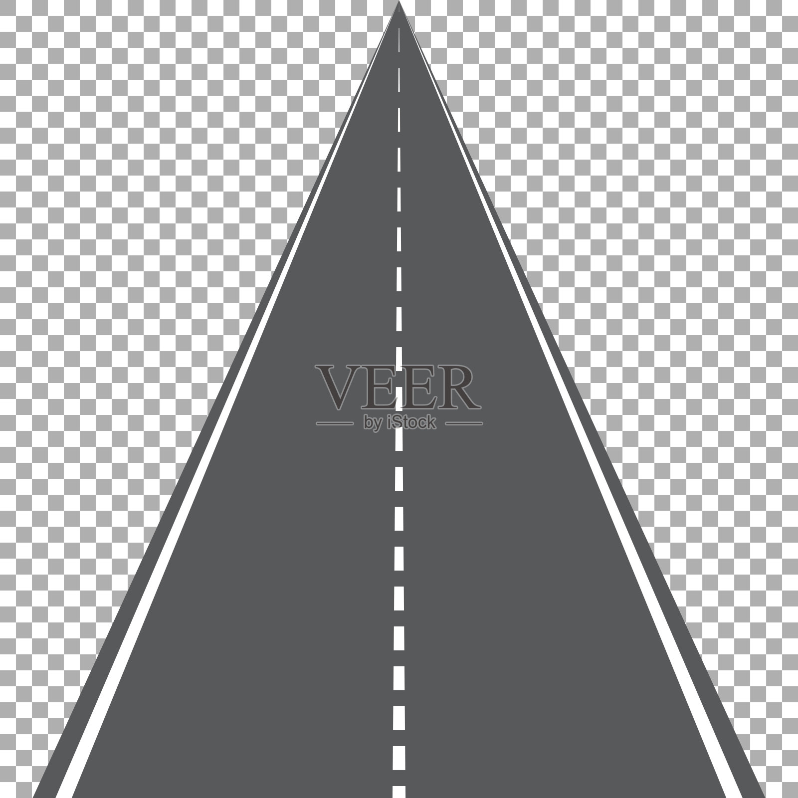 直路隔离，公路矢量图设计元素图片