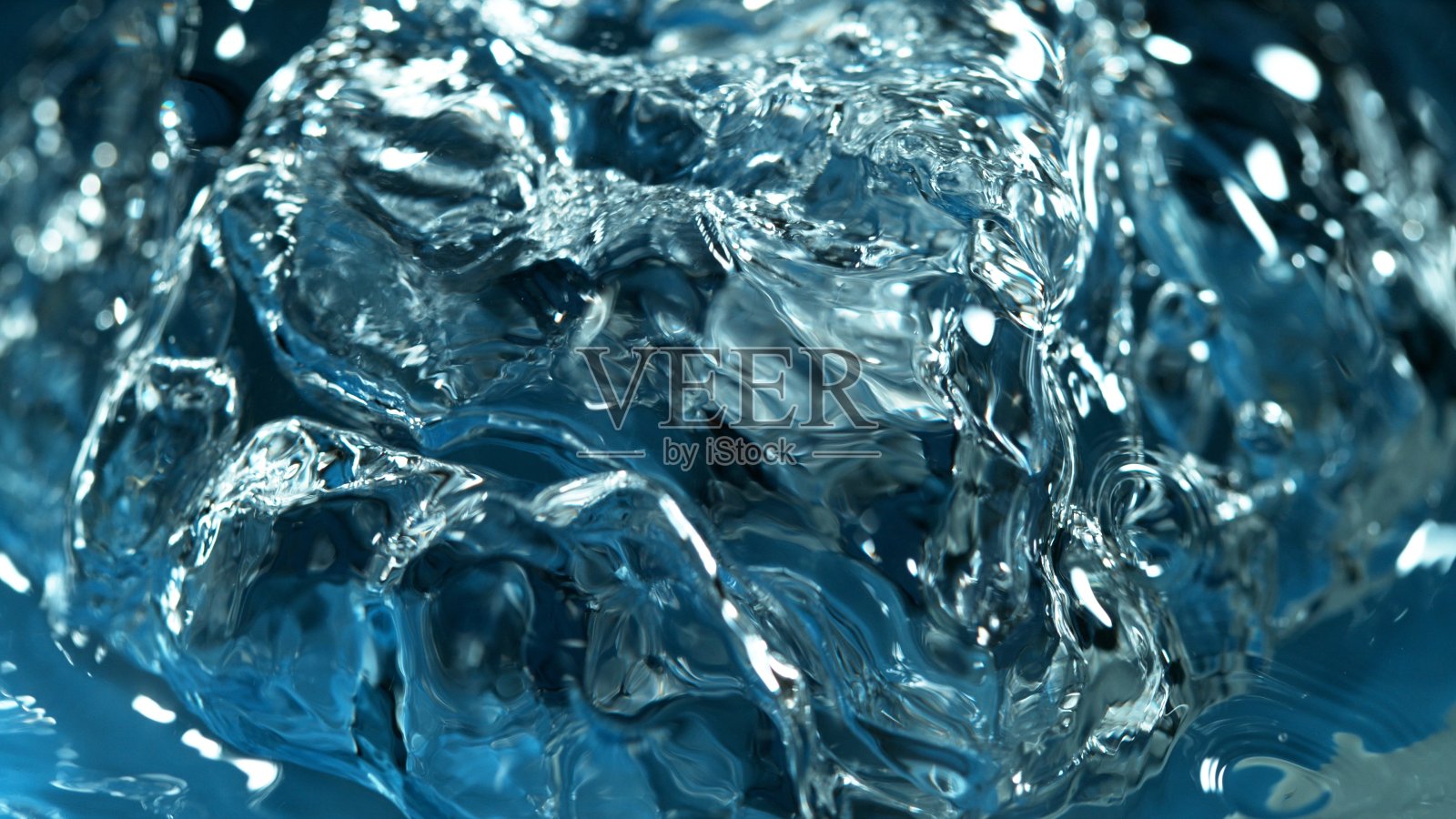 抽象水溅细节照片摄影图片