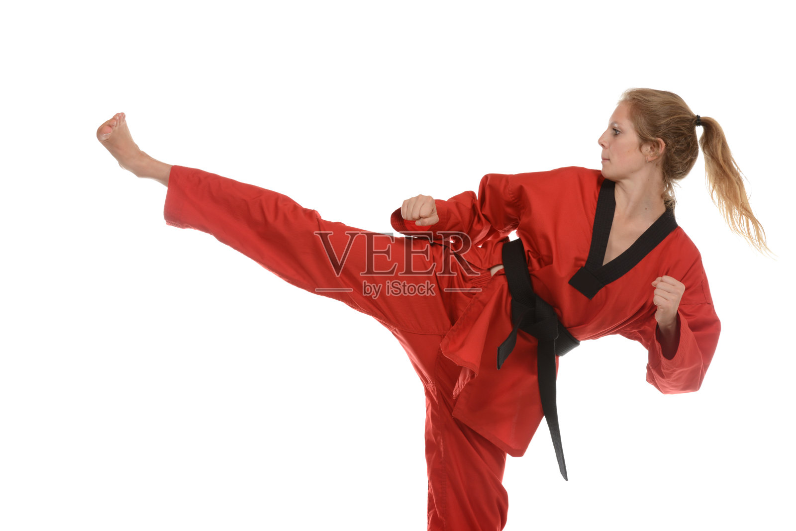 提高她的进攻照片摄影图片