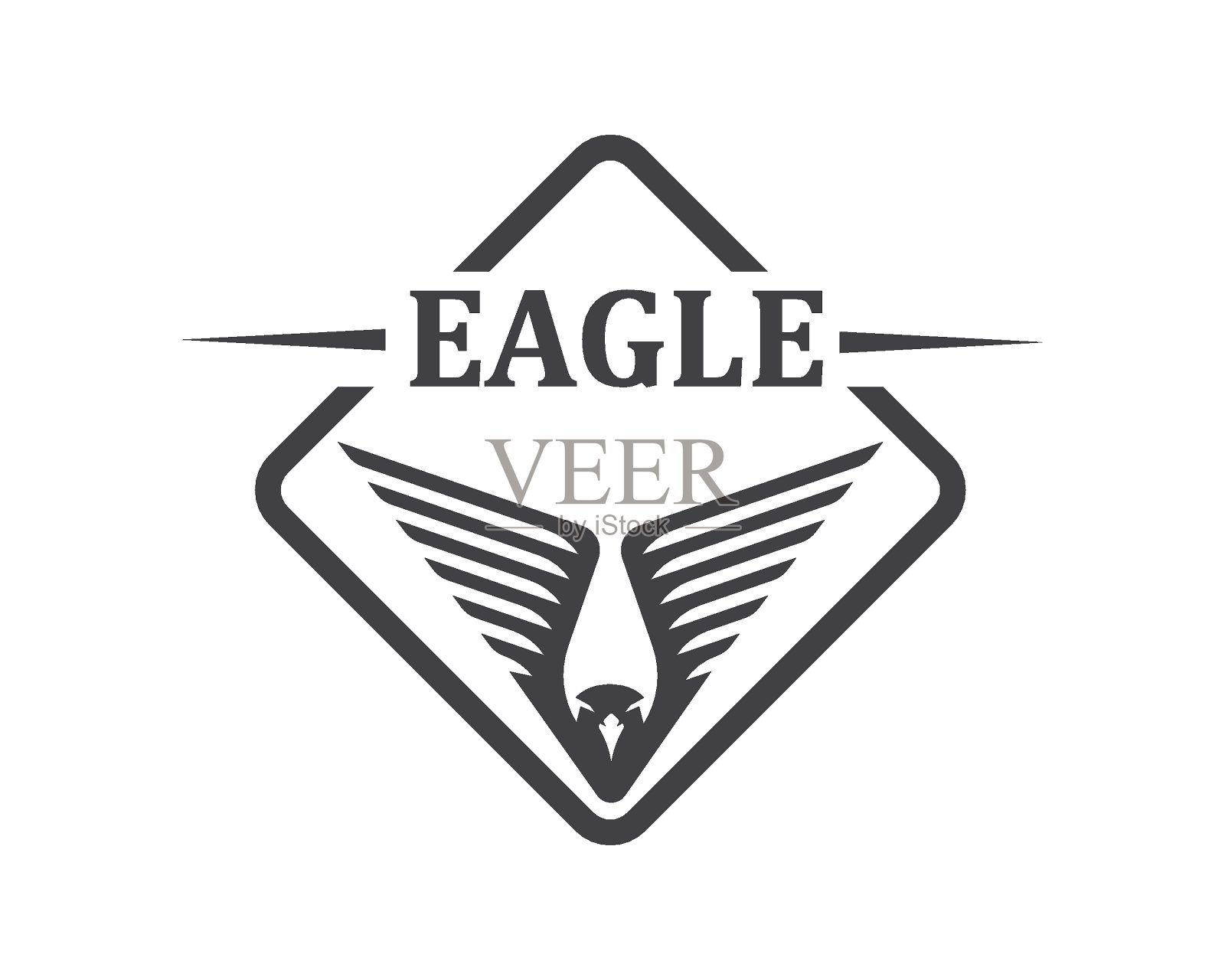 猎鹰、鹰标志矢量插画设计设计元素图片