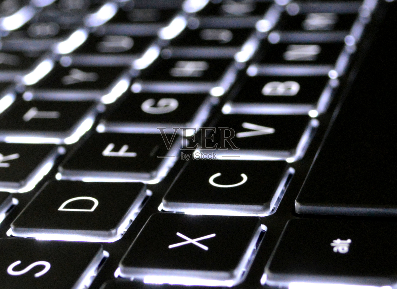 现代照明电脑键盘照片摄影图片
