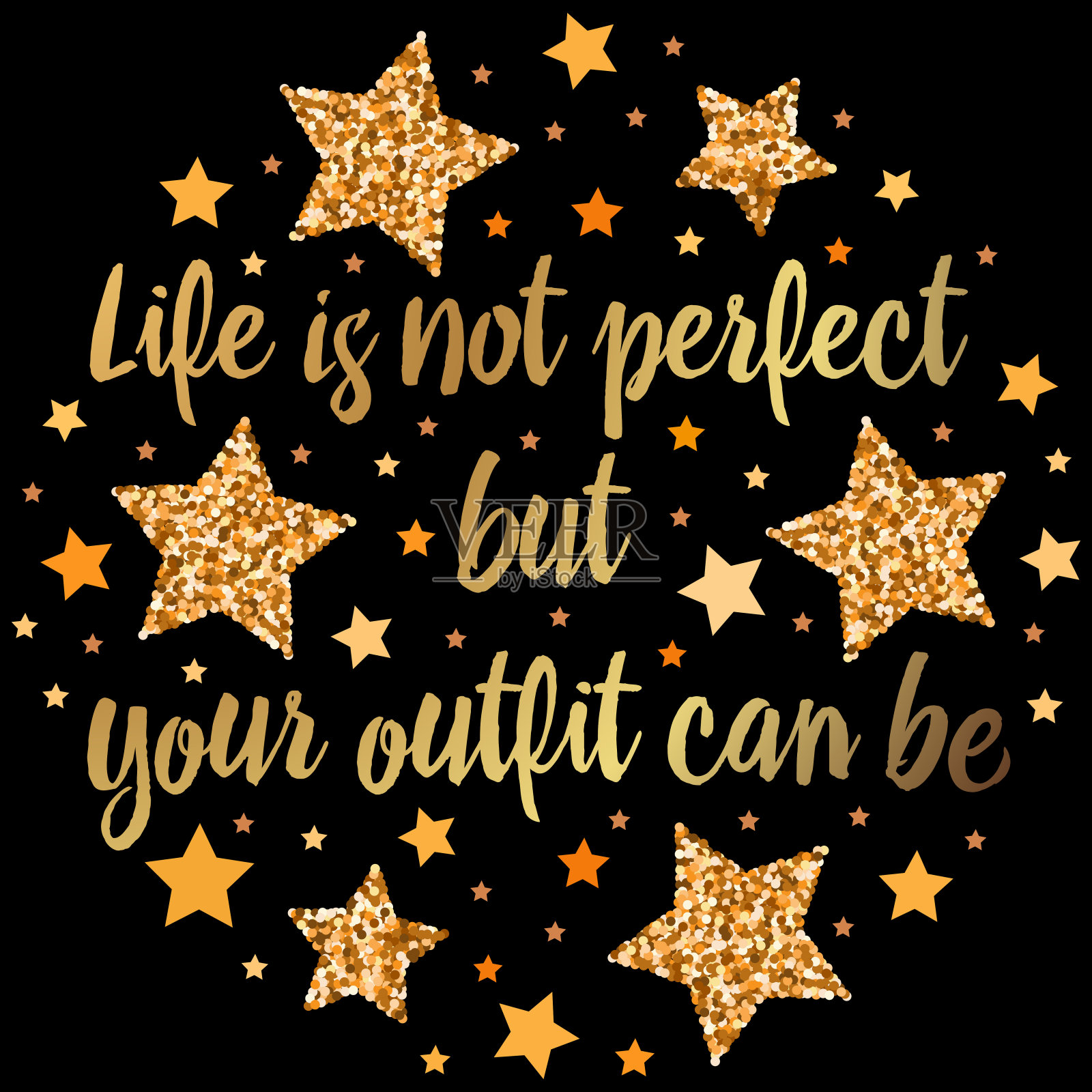 手绘动机，灵感短语。孤立。插画图片素材