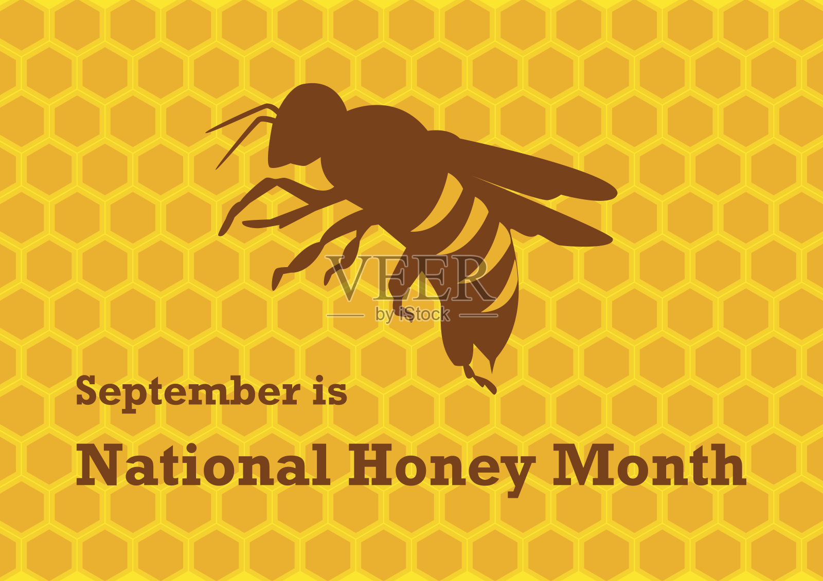 全国蜂蜜月载体插画图片素材