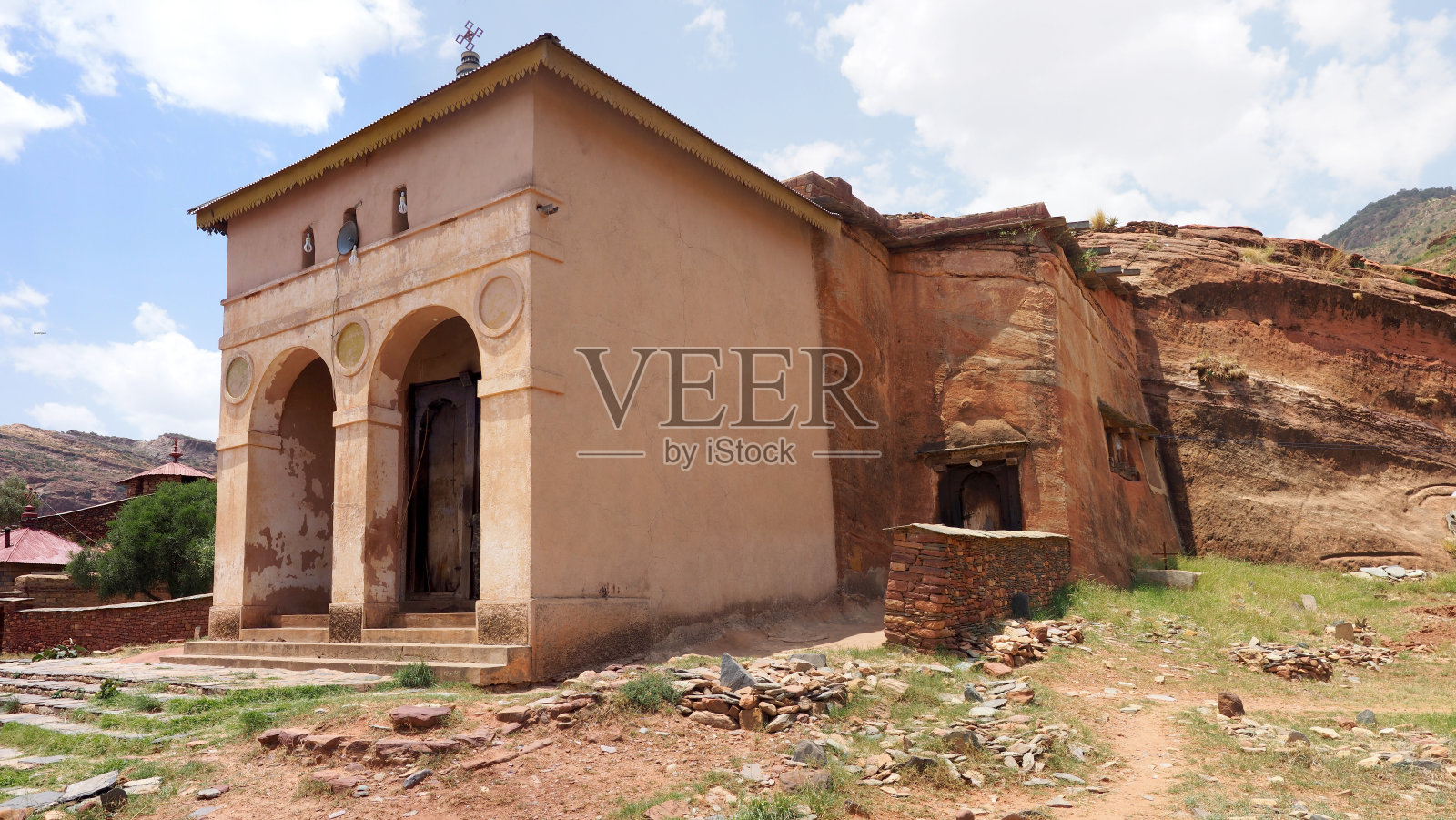 在提格雷的阿特贝哈教堂照片摄影图片