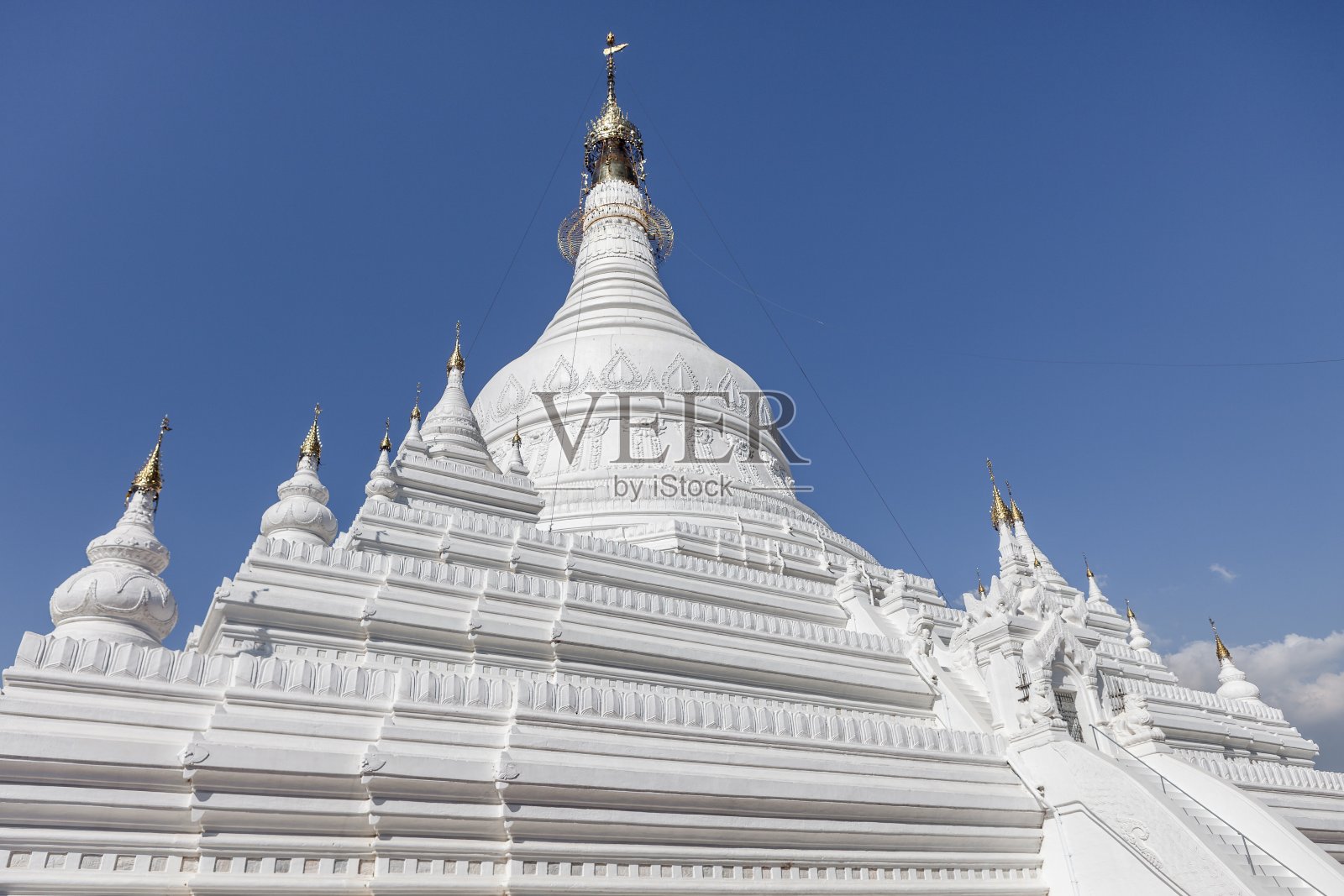 缅甸的帕托道基塔。照片摄影图片