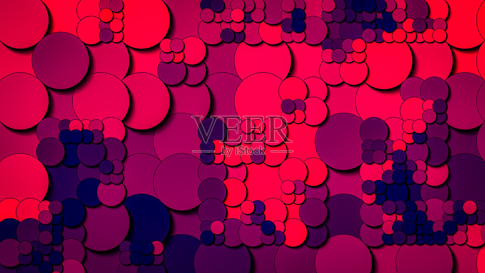 深红色，紫色和海军蓝的圆形背景照片摄影图片