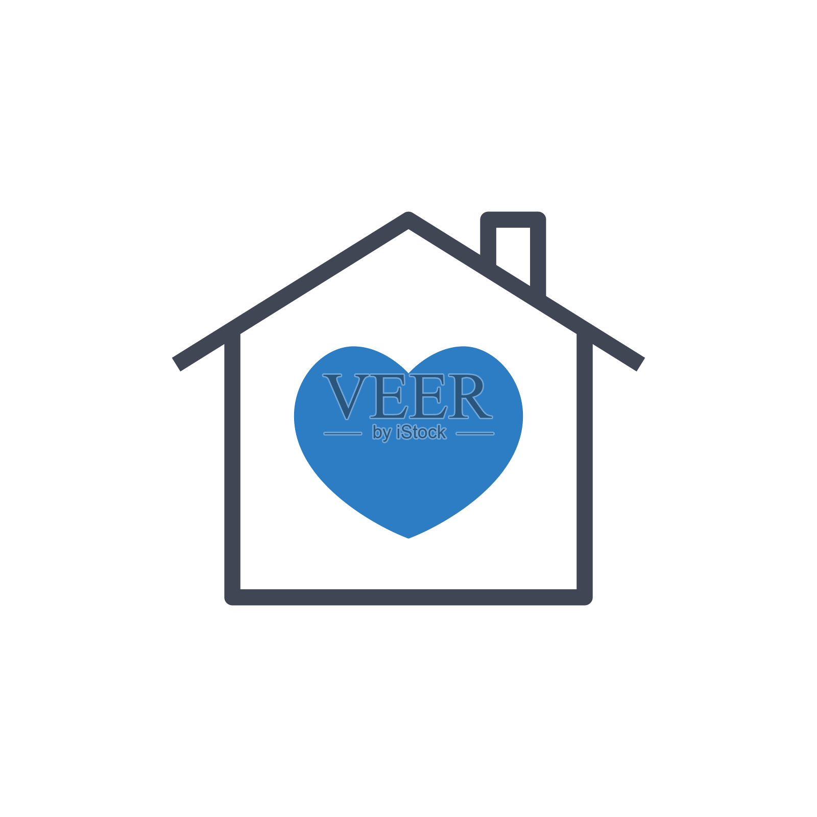 家图标插画图片素材