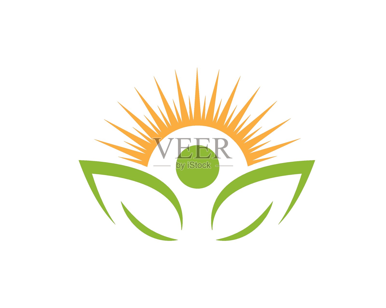 健康生活人医疗标识模板向量设计元素图片