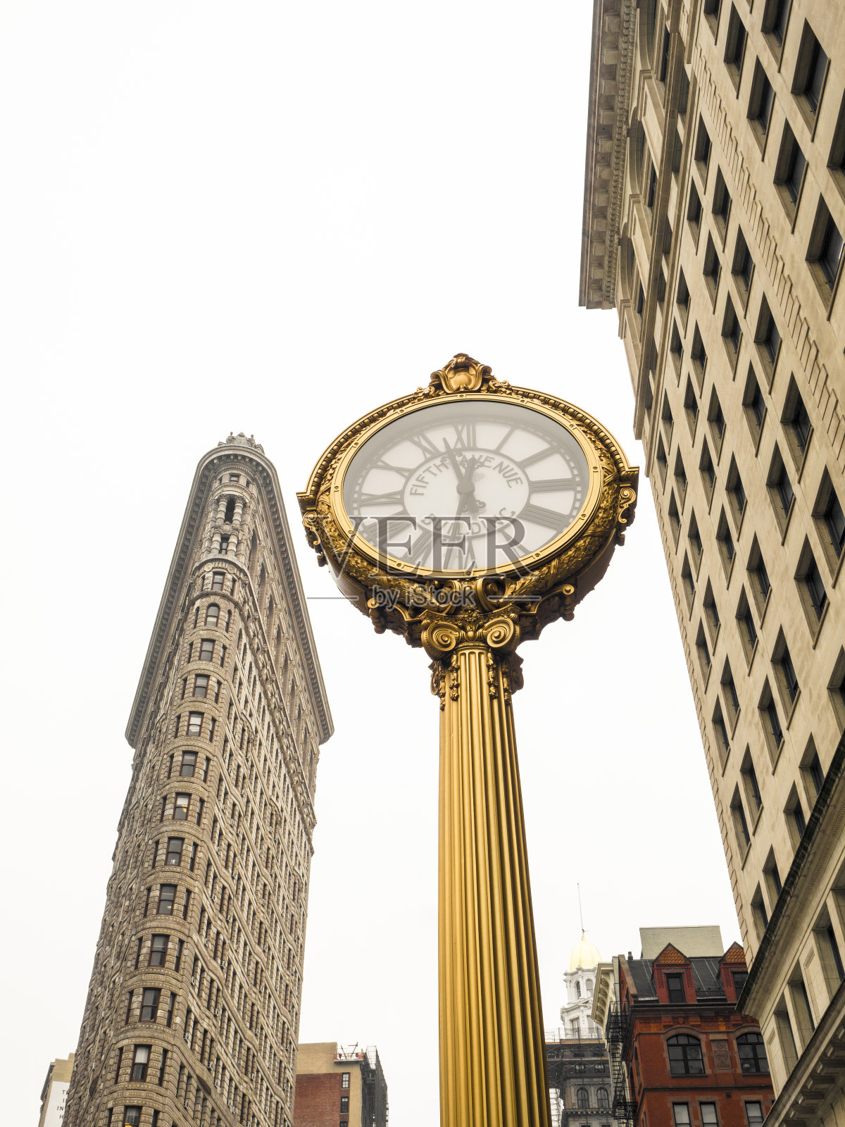 熨斗大厦在纽约市照片摄影图片
