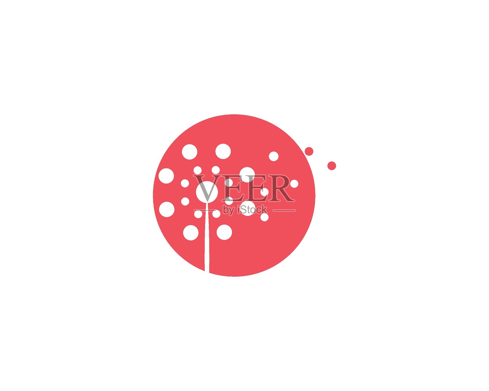 蒲公英的花插画图片素材