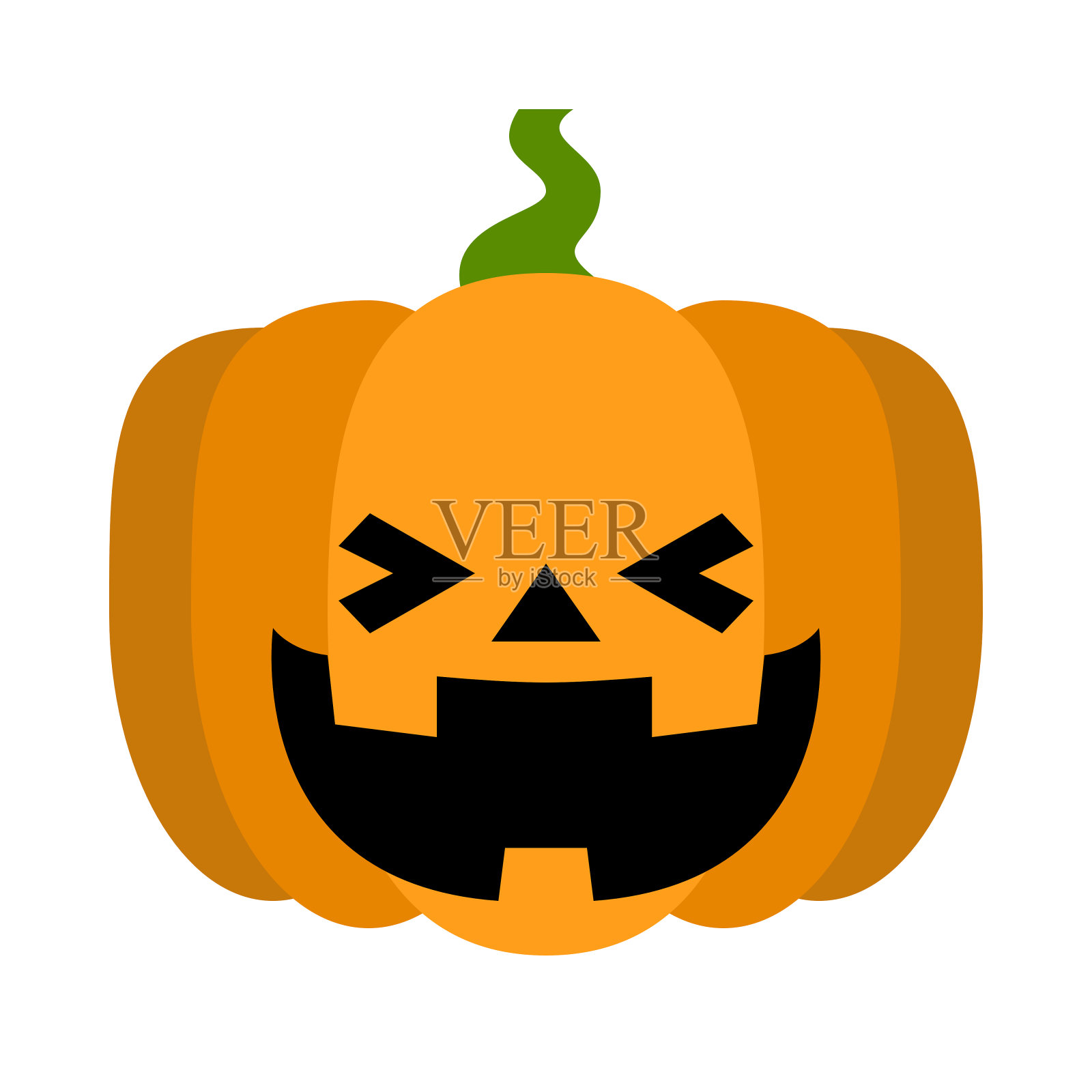 一个简单的南瓜灯07设计元素图片