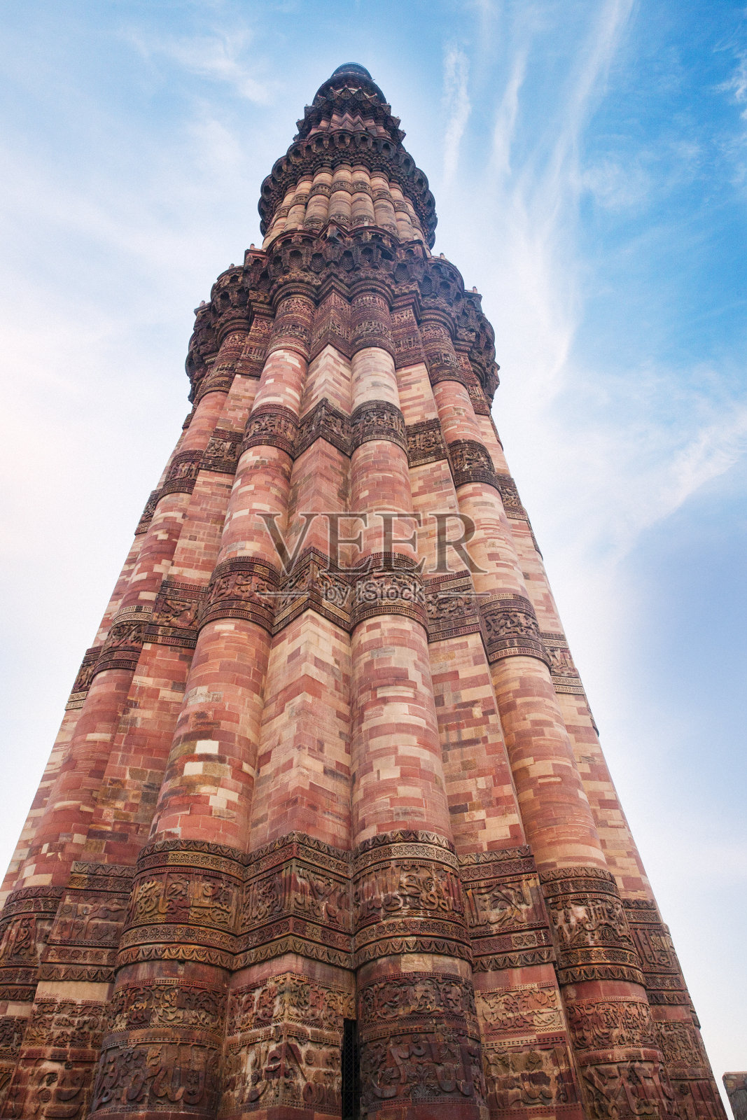 库图布米纳尔塔， 德里照片摄影图片