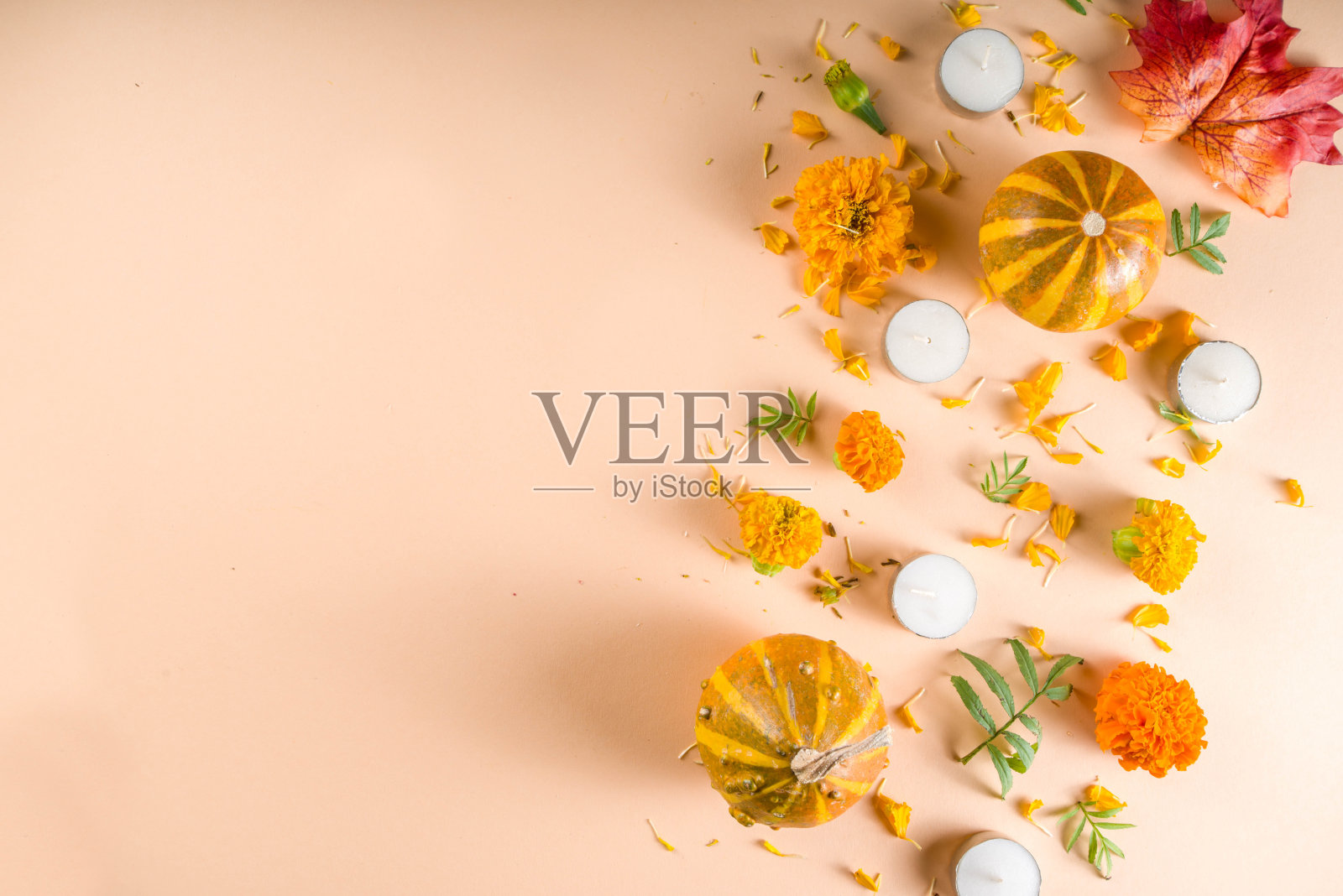 Día de Muertos，墨西哥死亡日的背景照片摄影图片