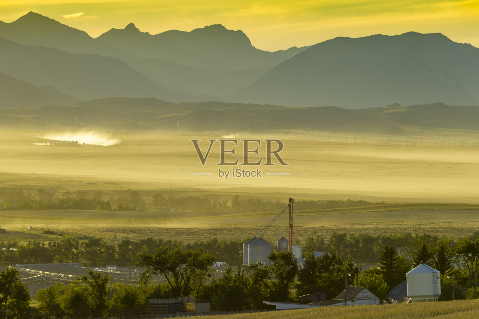 加拿大阿尔伯塔省农村照片摄影图片