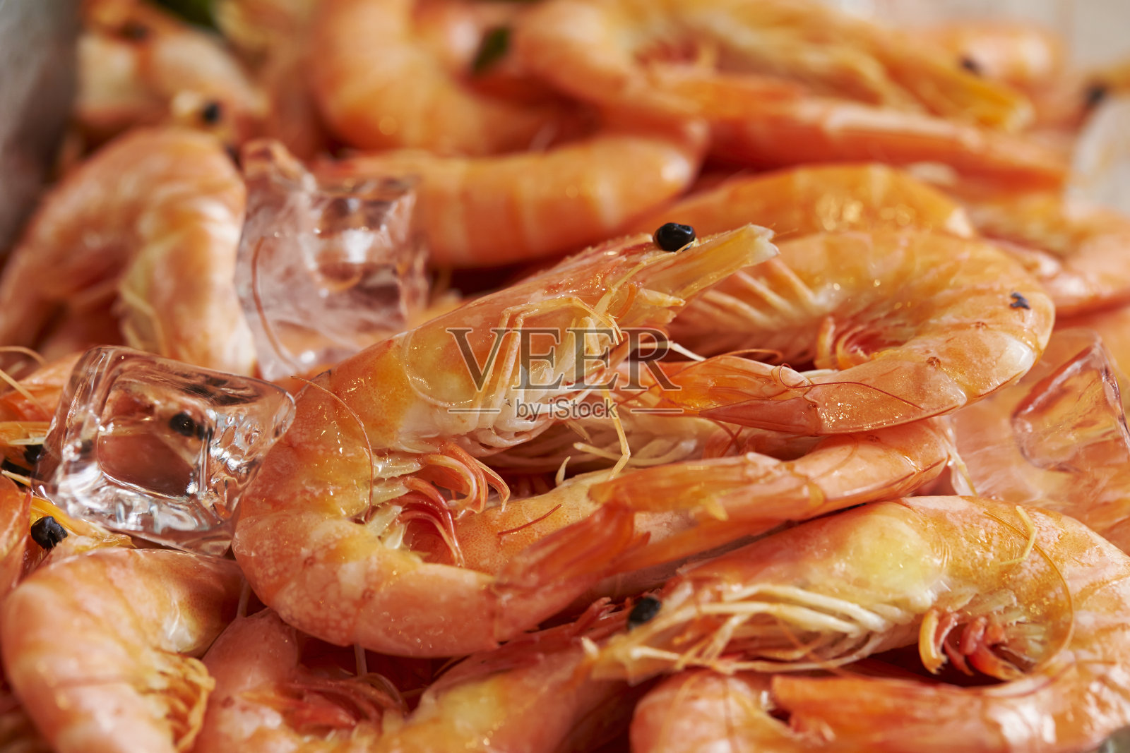 煮熟的虾照片摄影图片