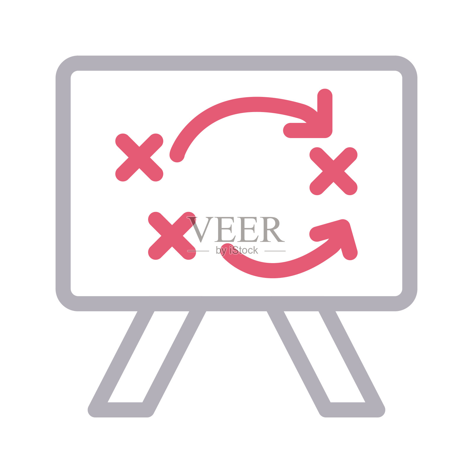 策略插画图片素材