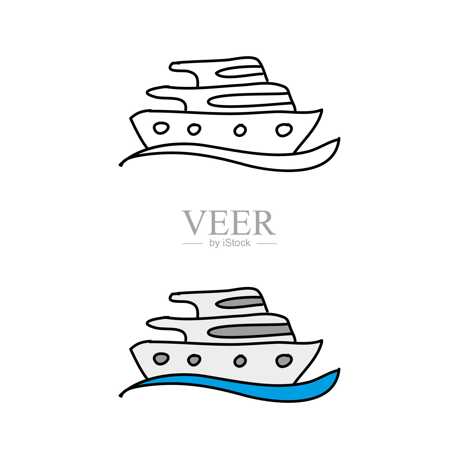 船17插画图片素材