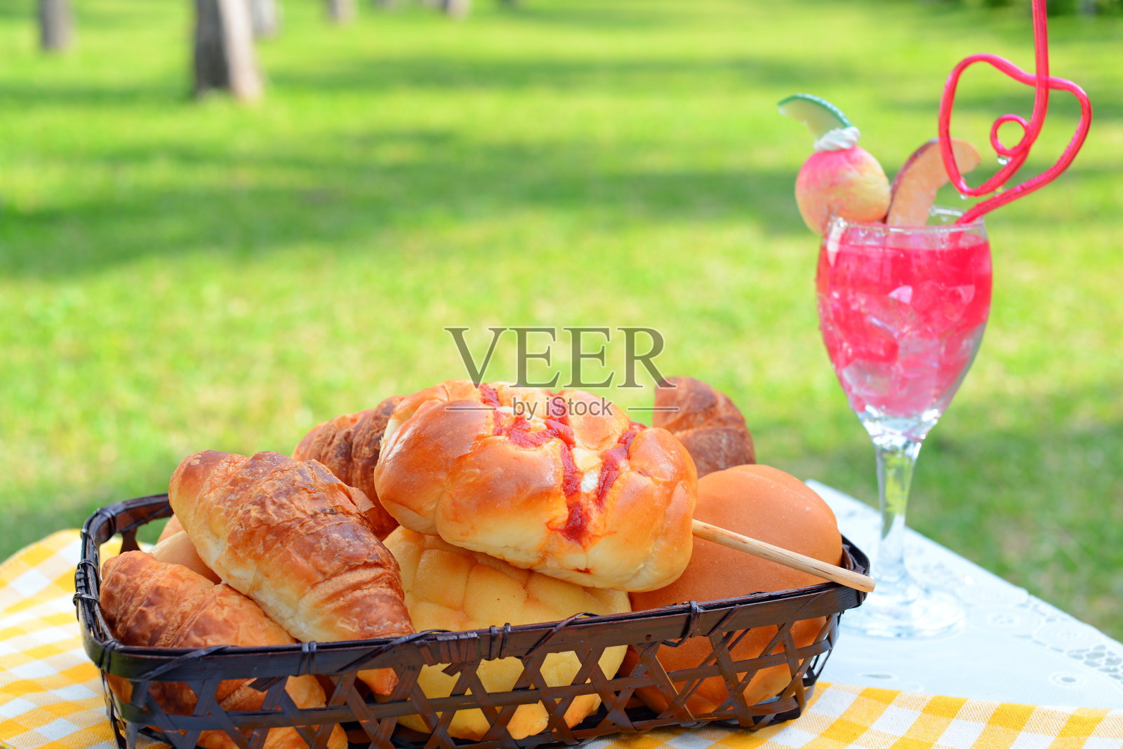 美味的面包照片摄影图片