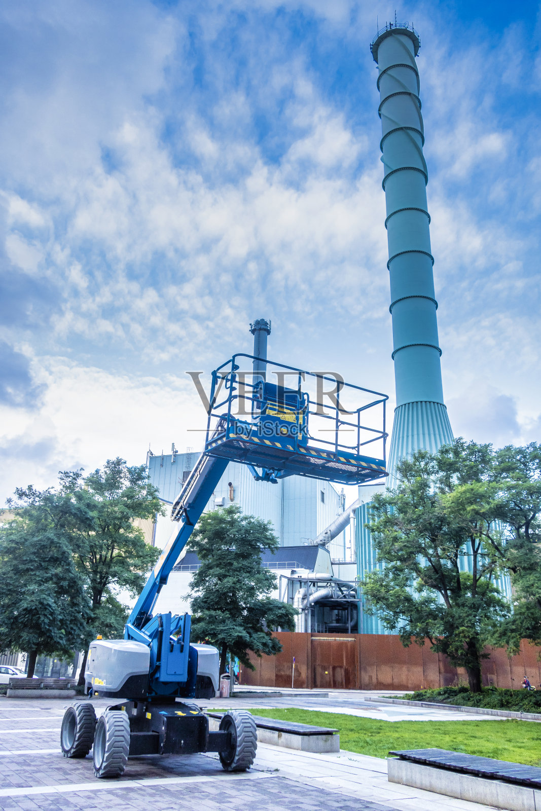 Skylift起重机照片摄影图片