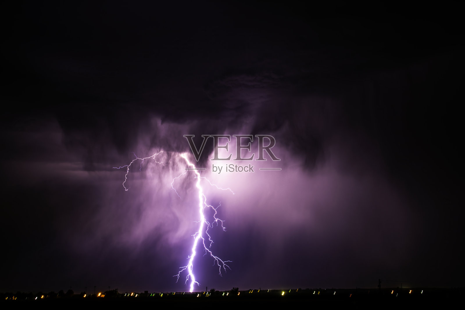 闪电照片摄影图片